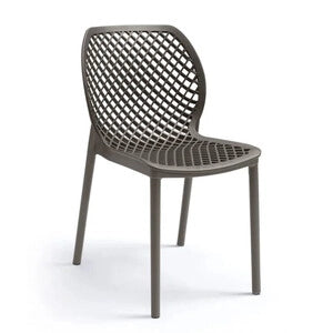 SEDIA ARIA IMPILABILE 47X60XH82CM TORTORA- 1,0 pz