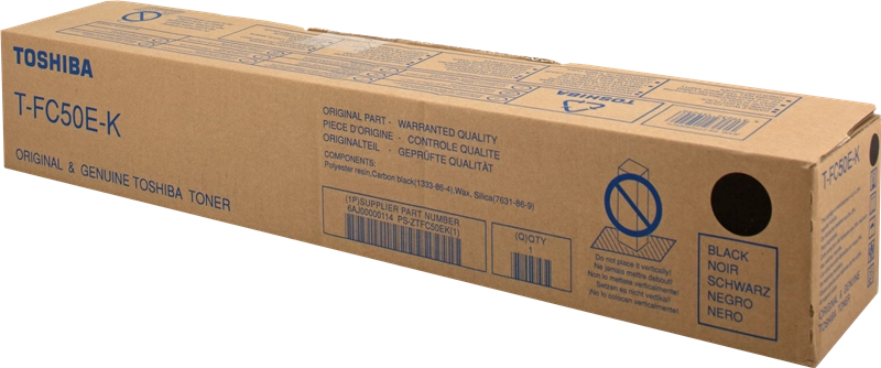 ORIGINAL Toshiba toner nero T-FC50EK 6AJ00000114 ~38400 Seiten