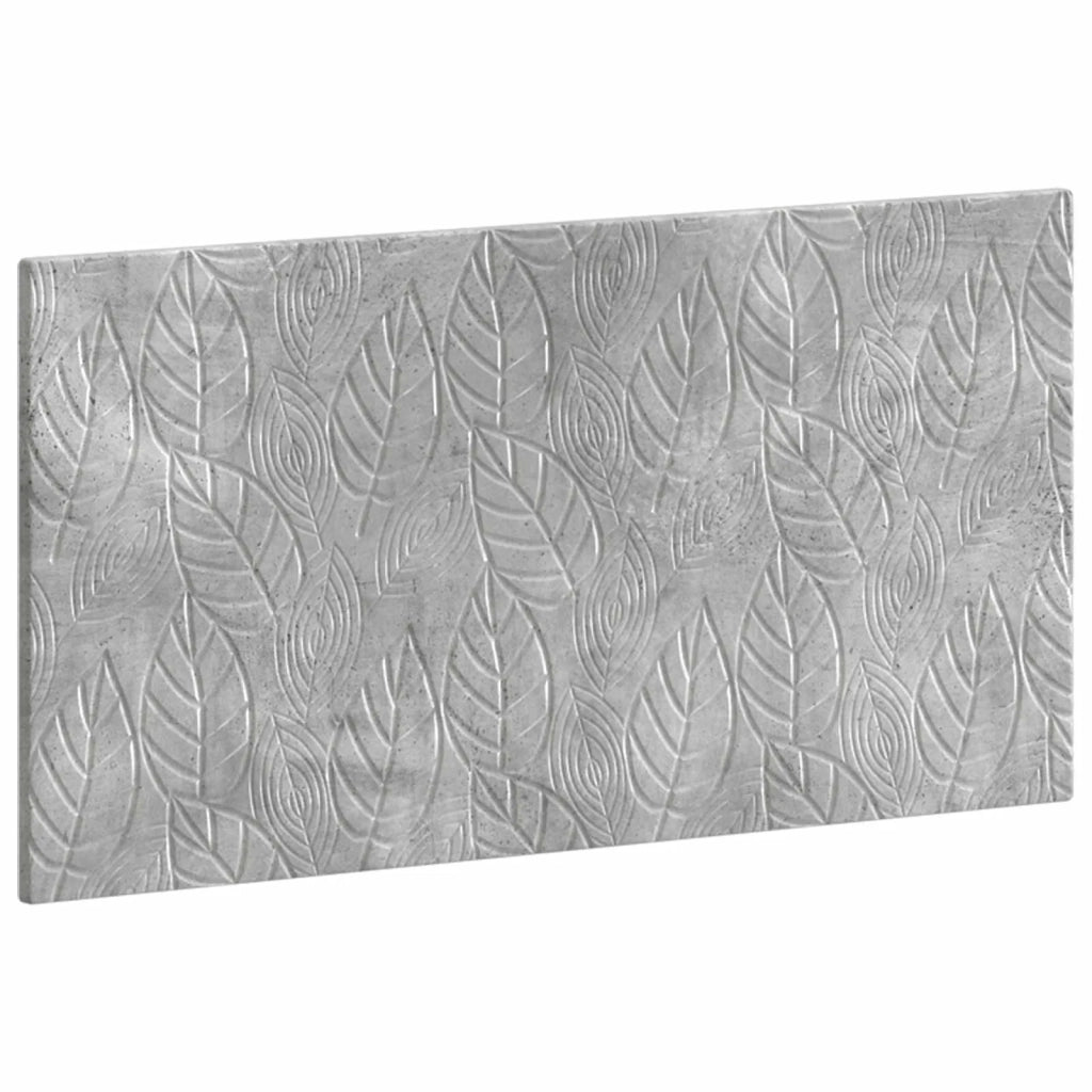 Testiera da Muro DELFT Grigio Cemento Legno ingegnerizzato 897198