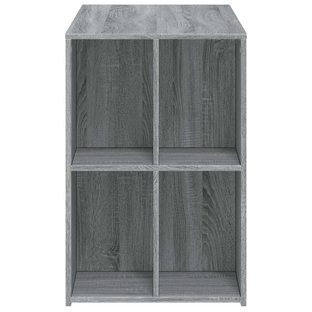 Scrivania Sonoma postazione computer mobile per computer scrivania da studio 102 x 50 x 75 cm legno ingegnerizzato grigio 02_0023944