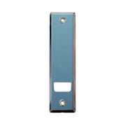 Placca acciaio inox per avvolgitori 16,5 cm