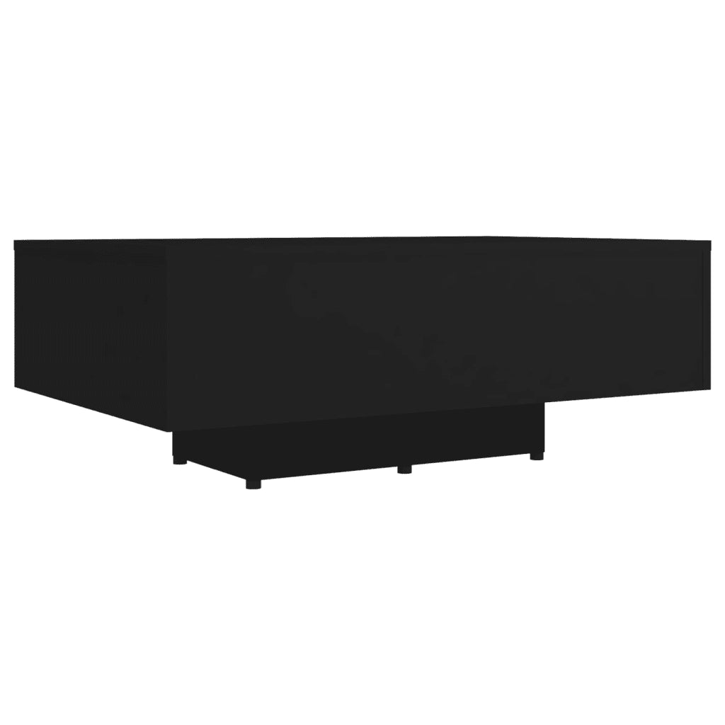 Tavolino da CaffÃ¨ Nero 85x55x31 cm in Truciolato cod mxl 29789