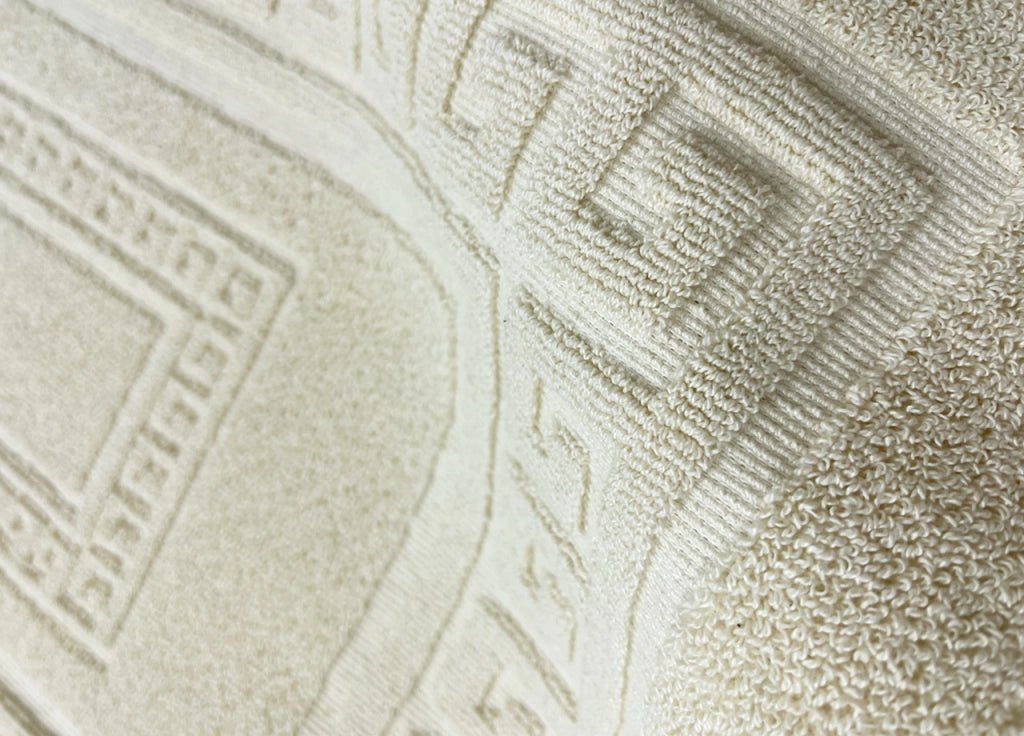Tappeto Da Bagno Disegno Torino Colore Panna - 45x60 - Panna