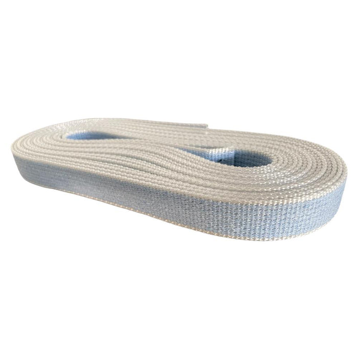 Cintino in cotone 22 mm per Tapparella Colore Celeste da 5,5 metri per finestre