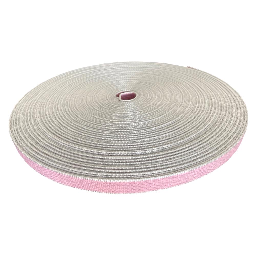 Cintino in cotone 22 mm per Tapparella Colore Rosa da 7,5 metri per portafinestra