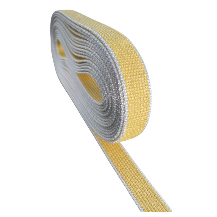 Cintino in cotone 22 mm per Tapparella Colore Giallo da 5,5 metri per finestre