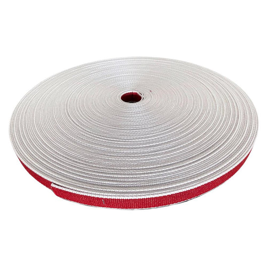 Cintino in cotone 22 mm per Tapparella Colore Rosso da 50 metri per finestre