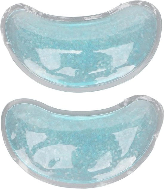 Pacco di gel per gli occhi riscaldabile e raffreddabile - Compresso caldo e freddo per il trattamento degli occhi - Maschera gel per la riduzione dell'infiammazione e della gonfiorezza.