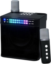 Kit di Karaoke per Adulti - Kit di Karaoke con 2 Microfoni - Kit di Karaoke con Microfono a Batteria