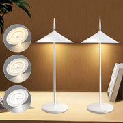 ZMH Lampada da tavolo LED moderna ricaricabile touch dimmerabile per esterni giardino