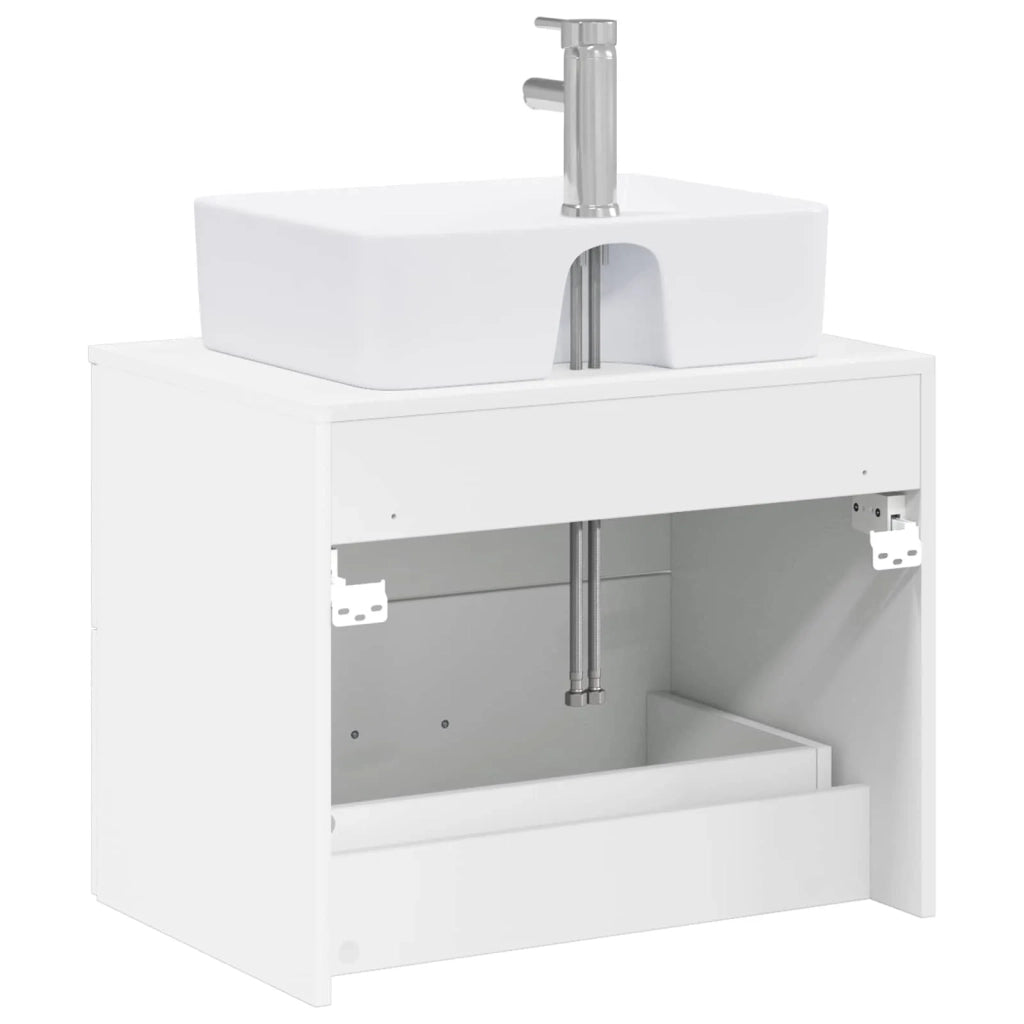 Set di mobili per il bagno Bianco Legno ingegnerizzato 3404382