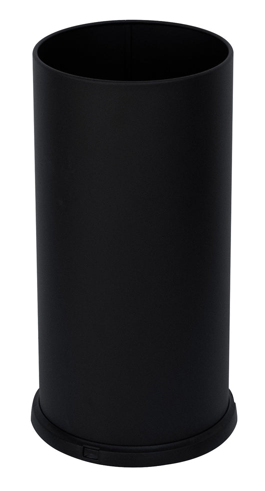 Portaombrelli in Acciaio Verniciato Ø24xh49 cm Con Vaschetta Raccogli Goccia Nero