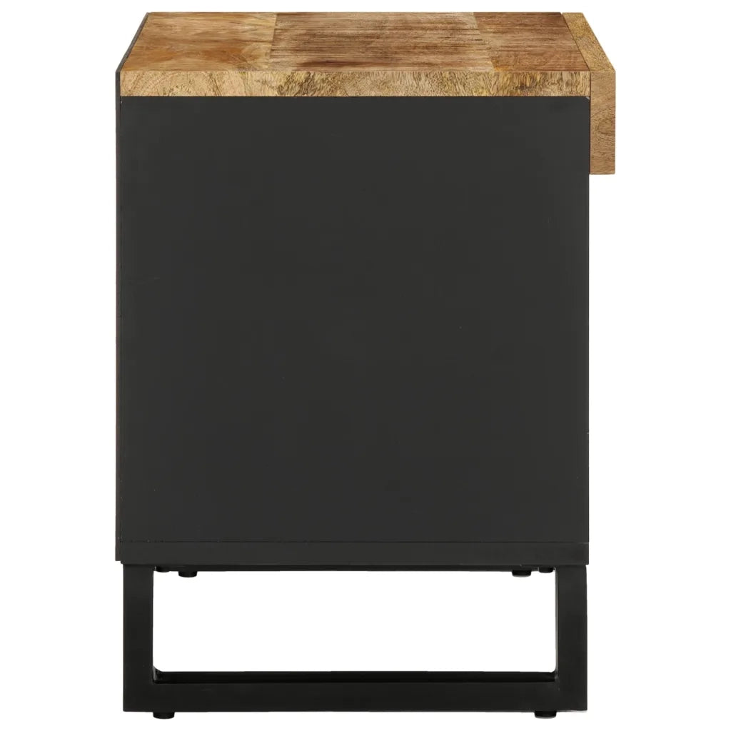 Mobile Porta TV 85x33x43,5 cm in Legno Massello di Mango 352893
