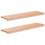 Tappeti per scale 2 pz 90 x 30 x 2 cm Naturale 3446120