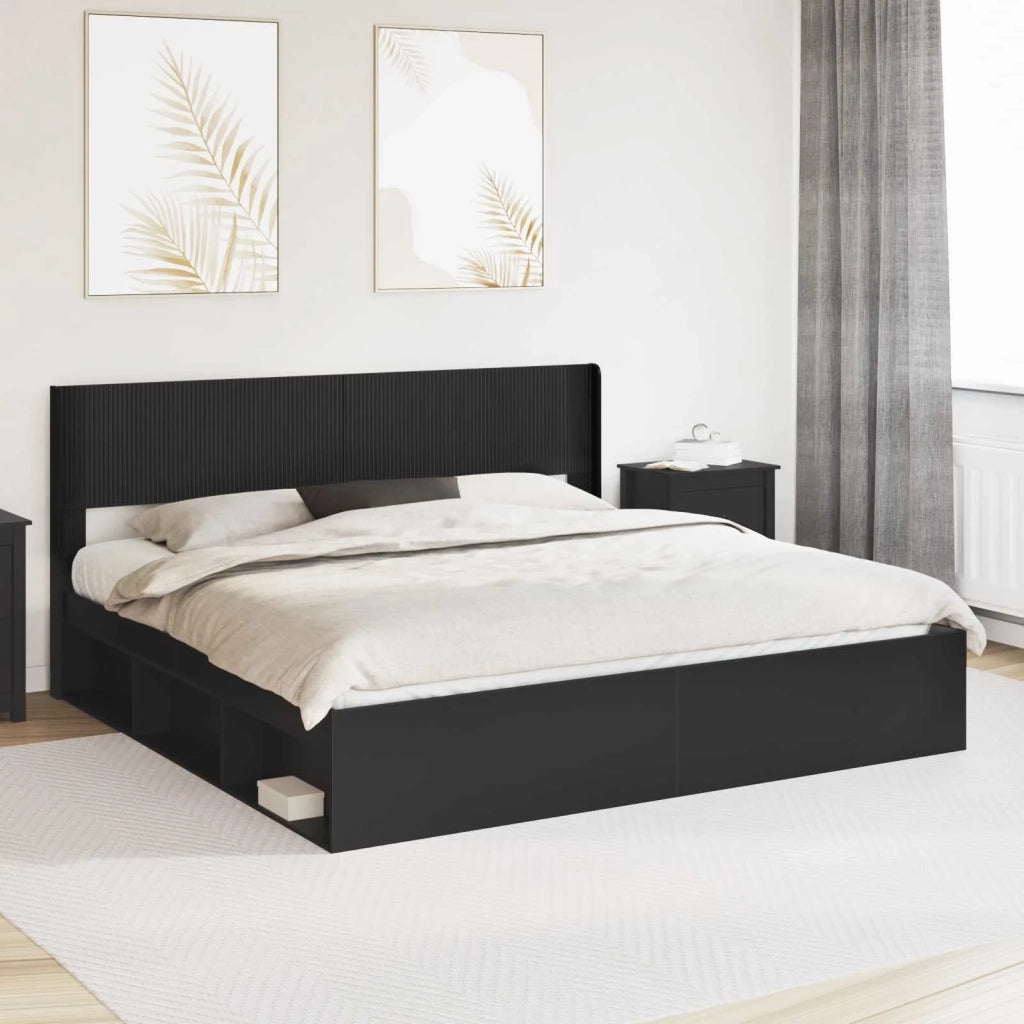 Testiera Letto Nero PB