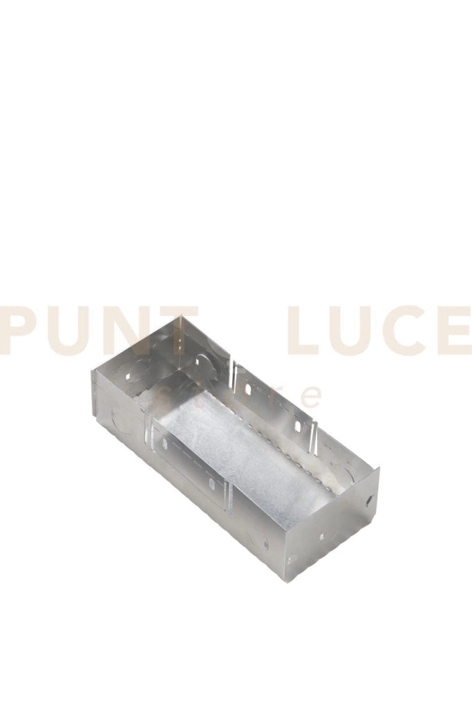 SCATOLA DERIVAZIONE INCASSO PER ARTICOLO ELLE ALLUMINIO 200X80X40MM