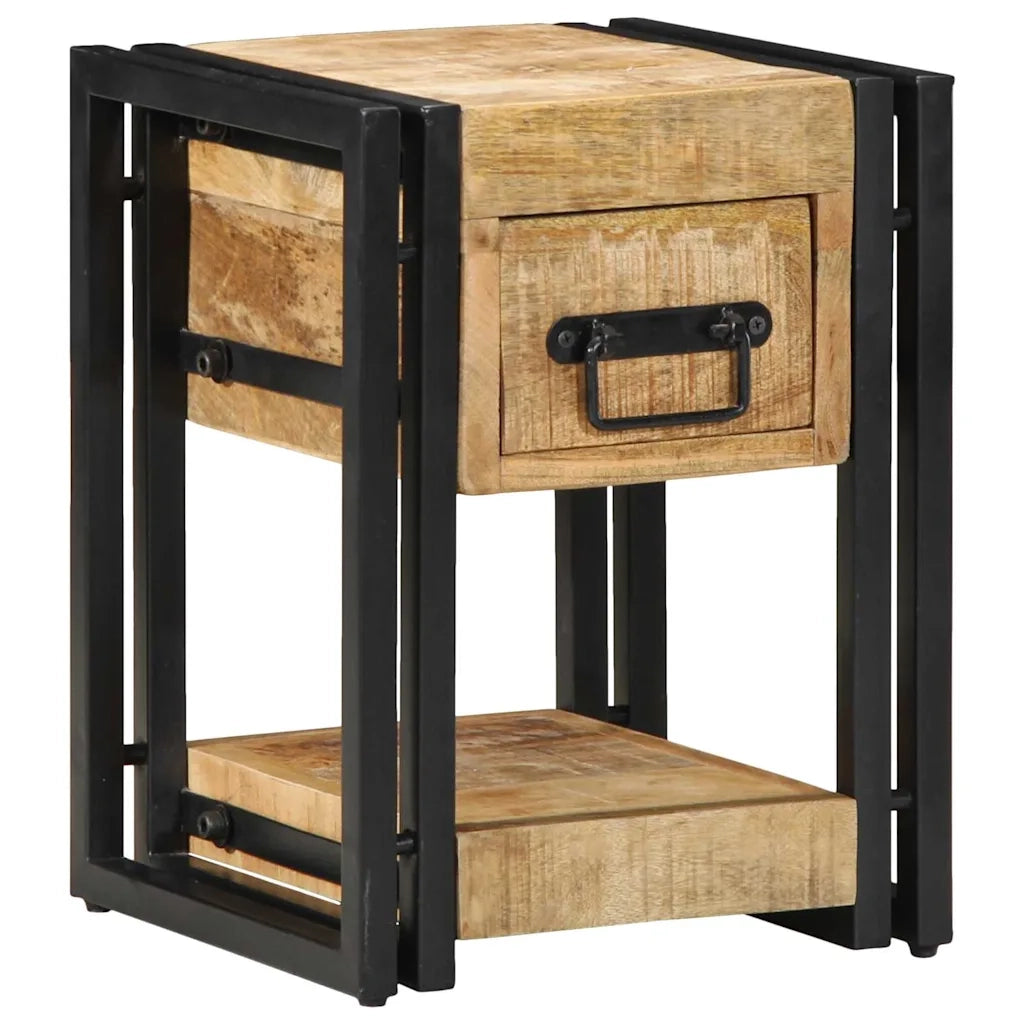 Armadio da Notte 2 pcs 30 x 30 x 40 cm Legno di mango massello 4016707