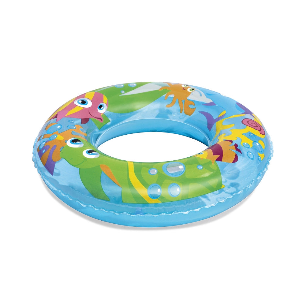 Trade Shop - Salvagente Gonfiabile Designer A Fantasia 56cm Bambini 3 Modelli Assortiti 36013 -