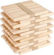 Istituzione di 600 Stuzzicadenti in legno per il fai da te, Stuzzicadenti in legno per decorare, Stuzzicadenti in legno per mescolare, Stuzzicadenti in legno, Spatola in legno, Spatola in legno, Attività di fai da te per l'artigianato