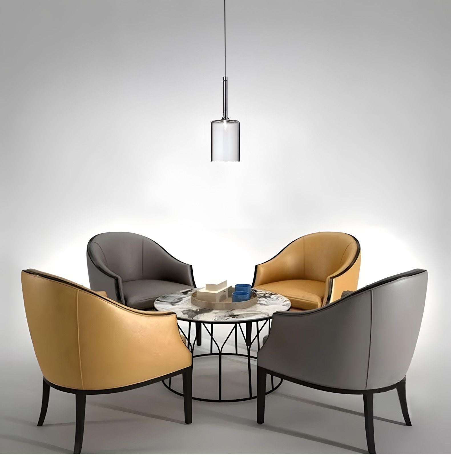 Lampada Da Soffitto APP1703-1CP Grey C