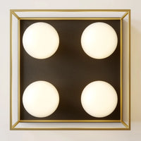 Plafoniera Da Soffitto Gold White APP1168-4C