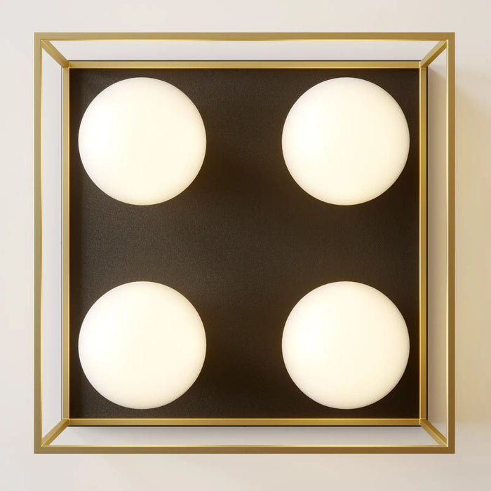 Plafoniera Da Soffitto Gold White APP1168-4C