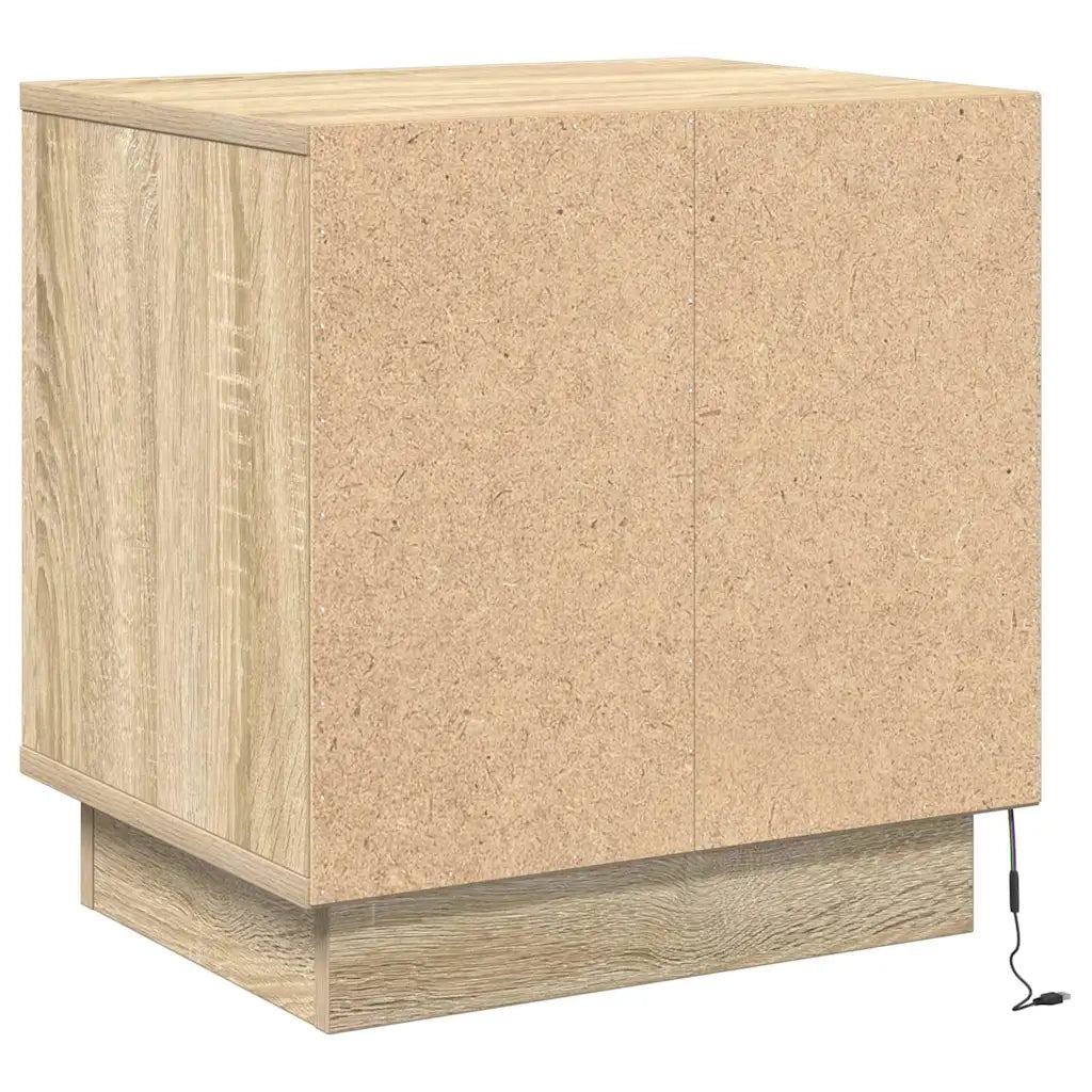 Comodino | Armadio da Notte | Mobiletto da notte Rovere Sonoma 44 x 34,5 x 45 cm