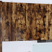 Armadio pensile Rovere fumé 60 x 31 x 100 cm Legno multistrato 884358