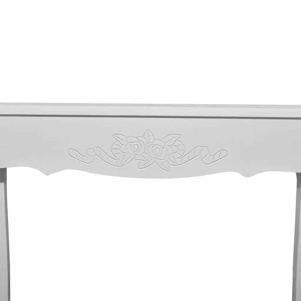 Tavolo Consolle | Tavolo d'Ingresso da Trucco Bianco