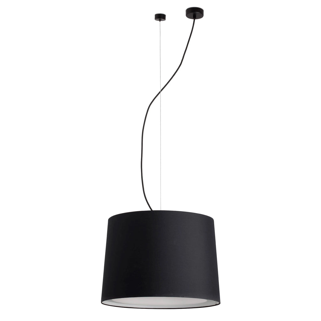 CONGA 450 Lampada sospensione nera/nera 500