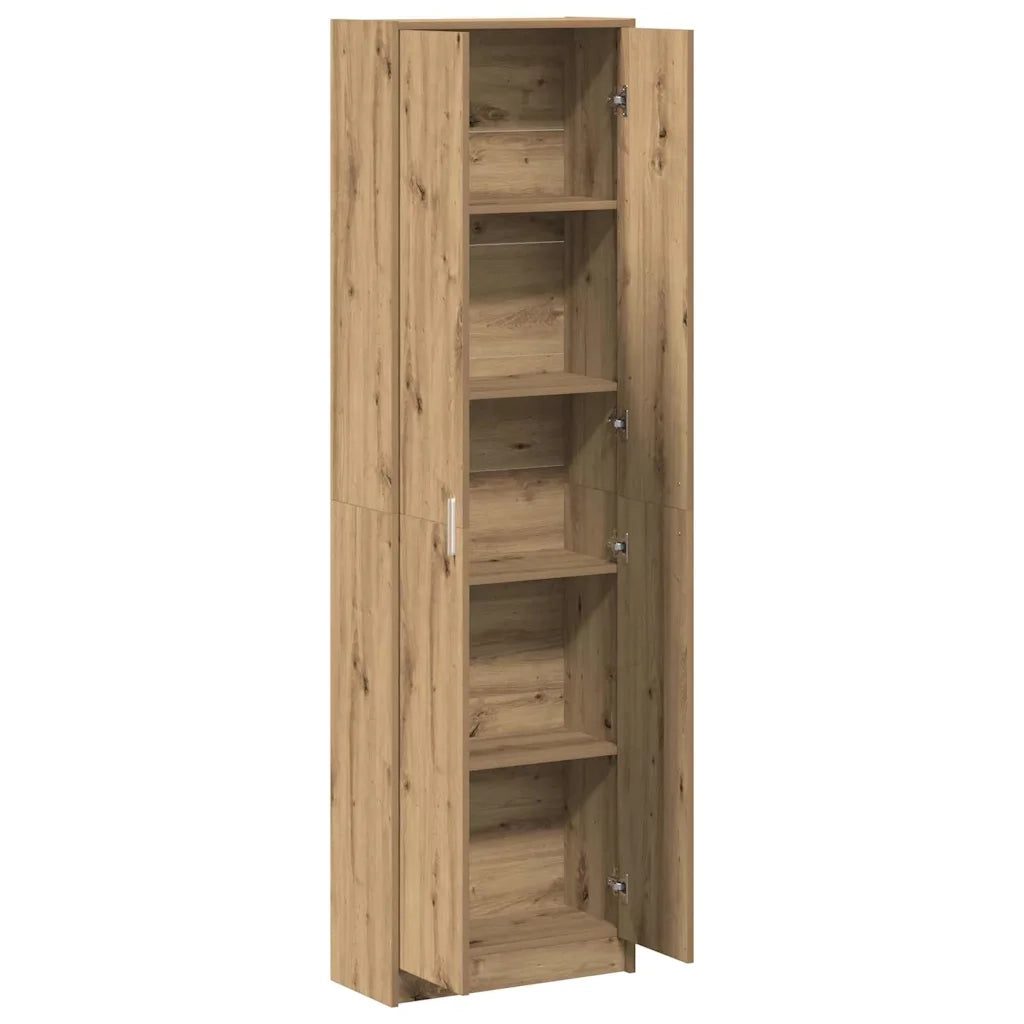 Guardaroba con lo scaffale Rovere artigianale 55 x 25 x 189 cm 3334016