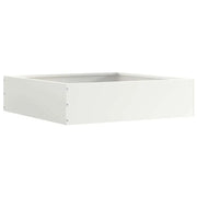Bordura per Prato Bianco 50 x 50 x 13 cm Acciaio 874718
