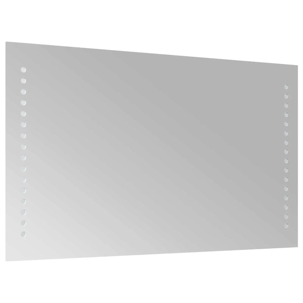 Specchio da bagno LED Trasparente 50 x 30 cm vetro temperato 42045773