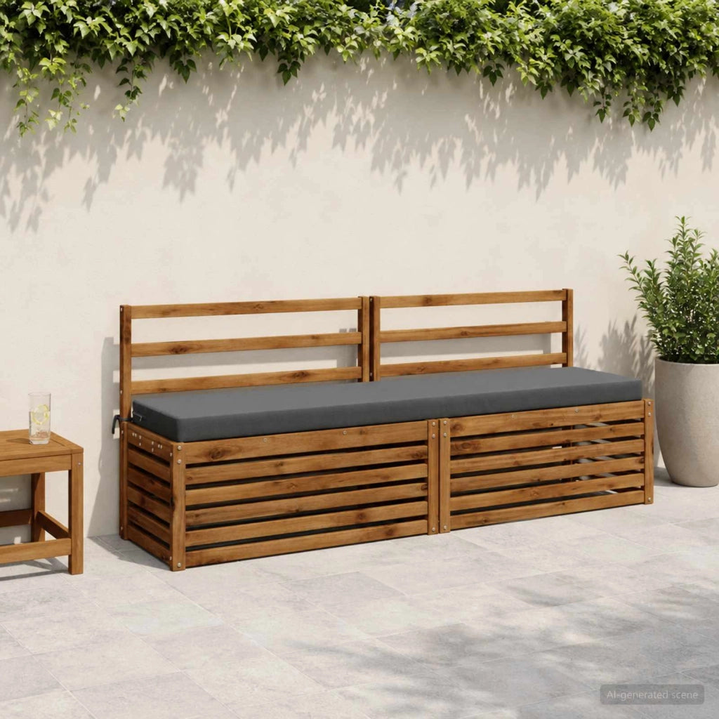 Cuscini per Panchina a 2 Pezzi SOEST 2 pz 100% Poliestere 950087