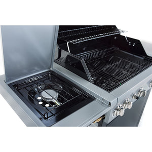 BARBECUE A GAS 3 BRUC.+FORN. MISTERGUSTO