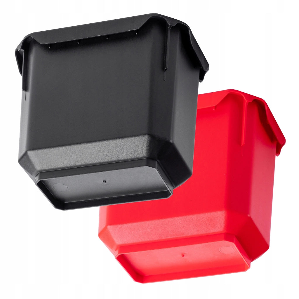 Set di 6 contenitori organizer in plastica KADAX per officina.