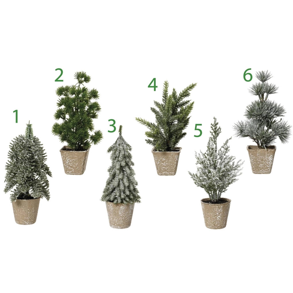 Mini albero natalizio da interno 20 cm