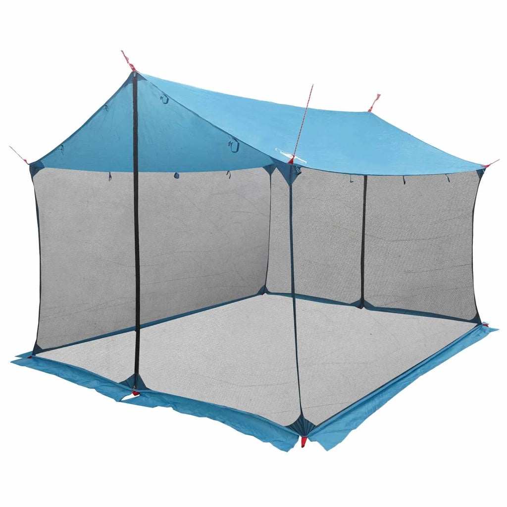 Telo da campeggio con pareti in rete Blu 340 x 260 x 220 cm 42028564