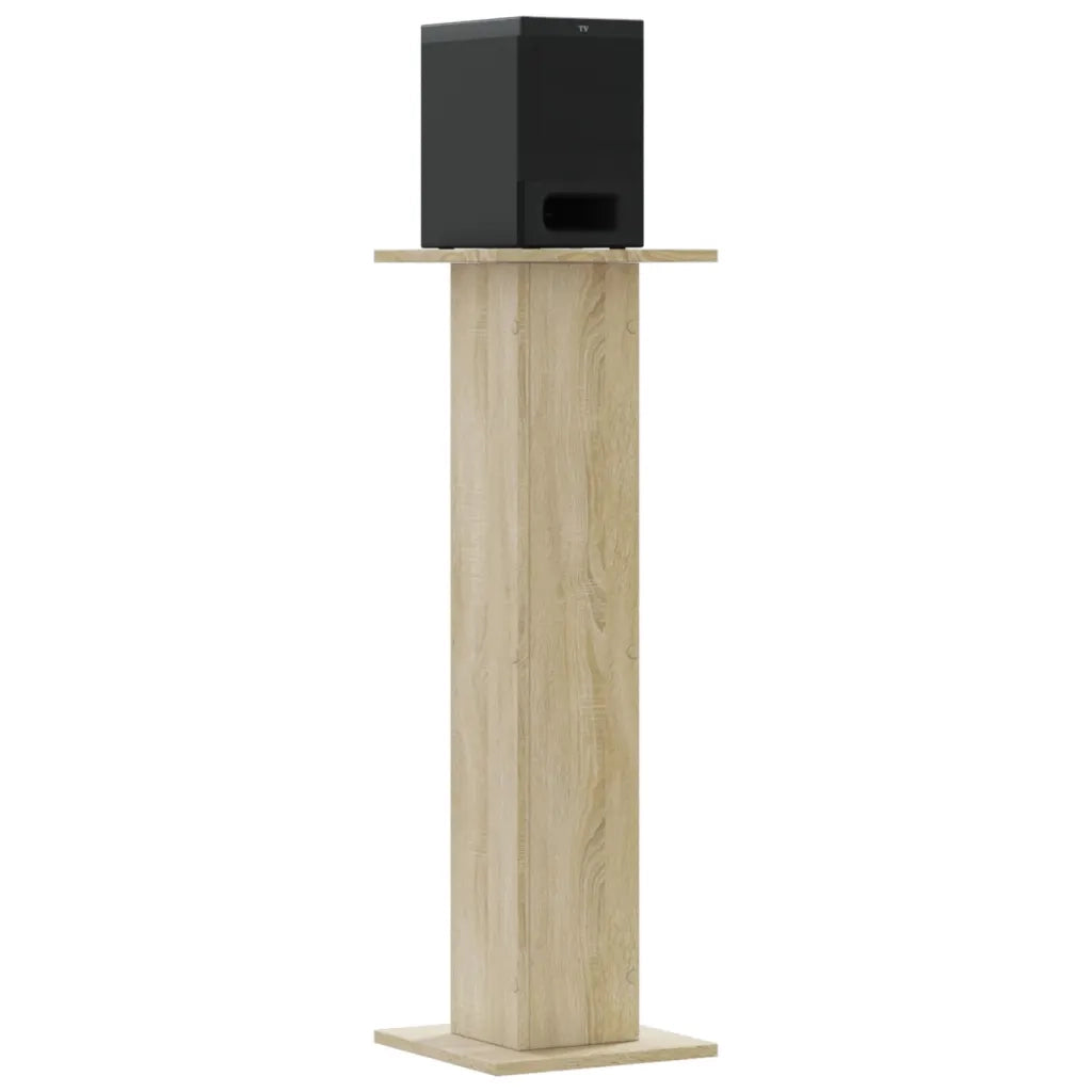 Supporti Altoparlanti 2 pz Rovere 30x30x95 cm in Multistrato CFW3109661