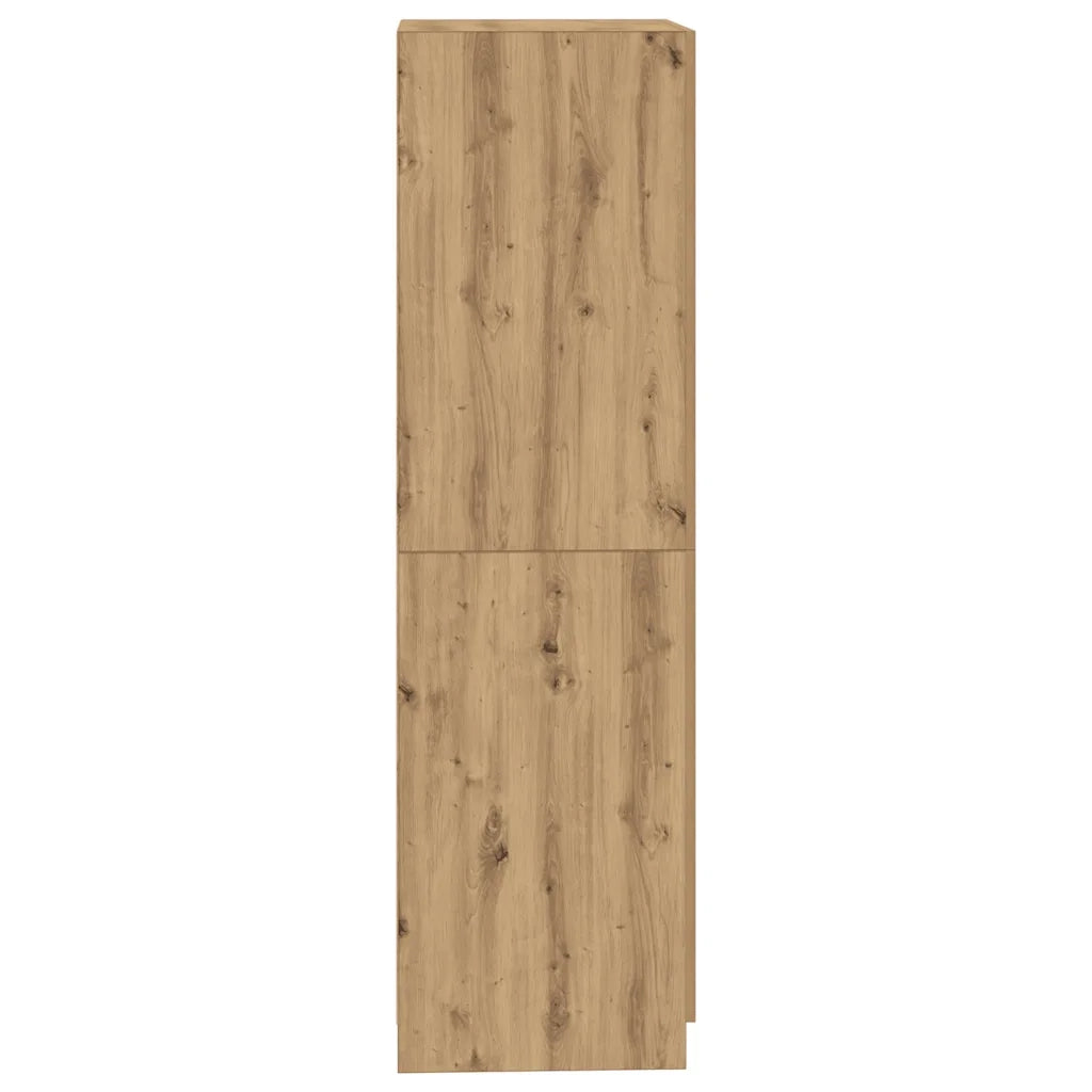Armadio Rovere Artigianale 80x52x180 cm in Legno Multistrato 855883