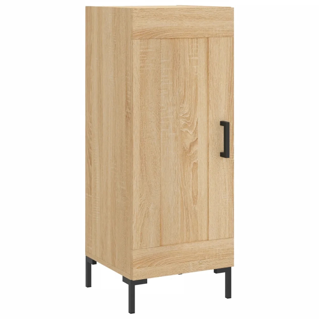 Credenza Rovere Sonoma 34,5x34x90 cm in Legno Multistratocod mxl 80691