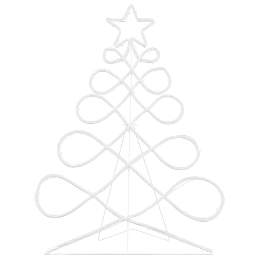 Luci a forma di albero di Natale Multicolore 78 x 58 cm PVC CFW5557505