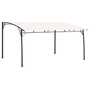 Tenda Parasole da Giardino 4x3x2,55 m Crema 47976