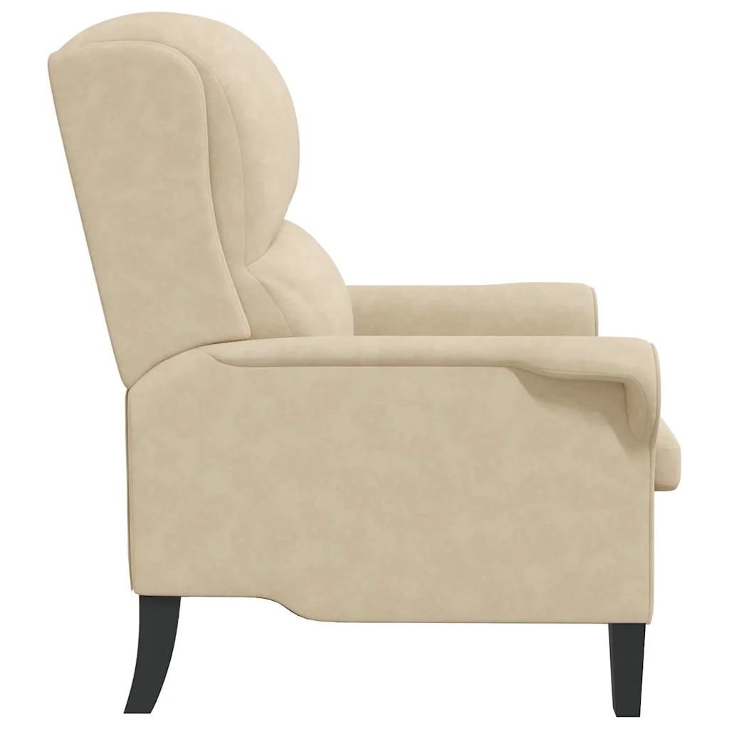 poltrona Crema 76 x 94 x 102 cm Microfibra 42009874