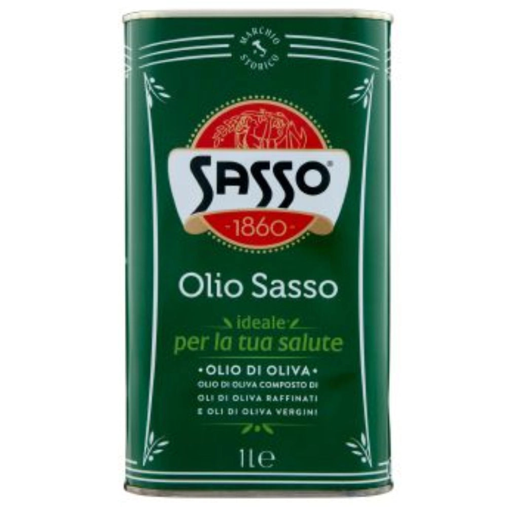Sasso olio di oliva 2 latte da 1 litro