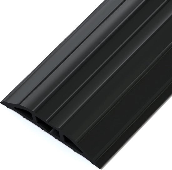 Copertura cavo sottoterra 2 metri - protezione cavo pavimento - canali cavo - protezione cavo PVC - nero