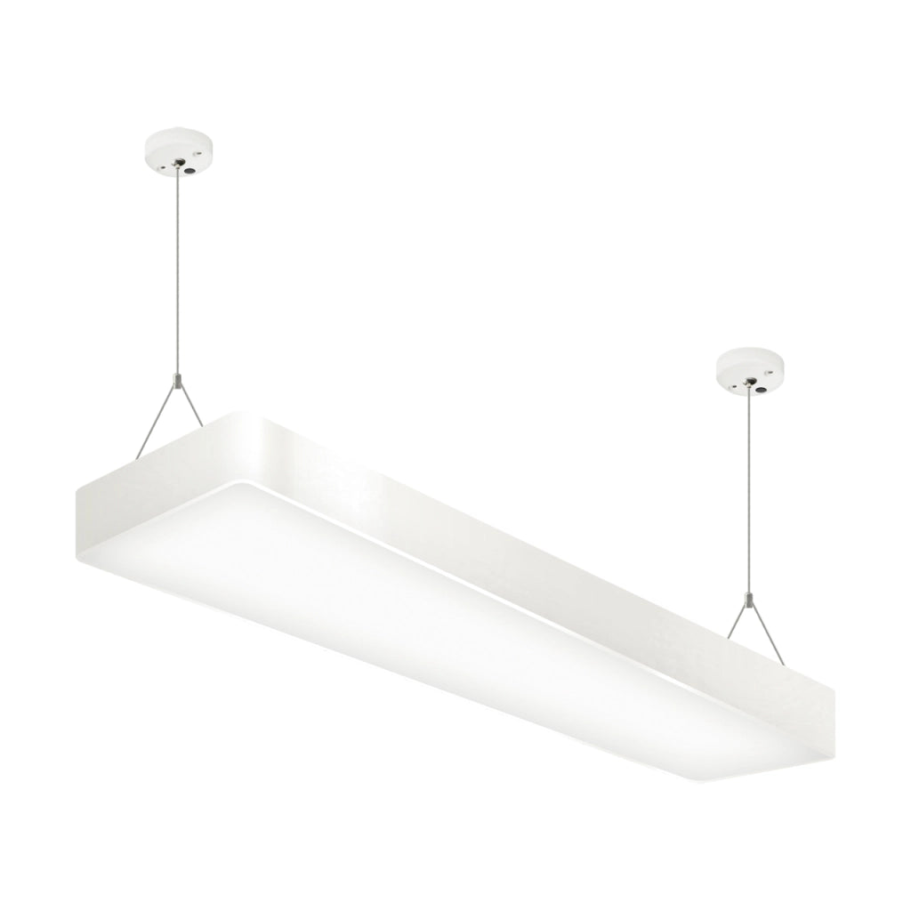 Lampada a sospensione moderna 60cm bianca LED 24W Struhm FLARA