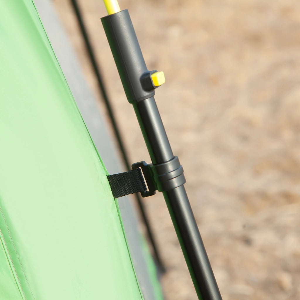 Tenda da campeggio 6 persone ¨C zephmum ¨C verde 320x320x180 cm