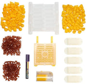 Set di allevamento apiario - Kit di accrescimento della regina - Recinzione in plastica - Marcatura del fagiolo - Attrezzo di allevamento apiario - Accessori - Apiario