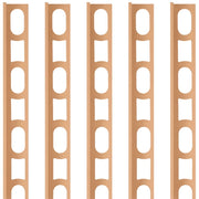 Profili in alluminio verniciato colore 141 caramel a l per finitura parete proangle *** pezzi 5 pz, confezione 1